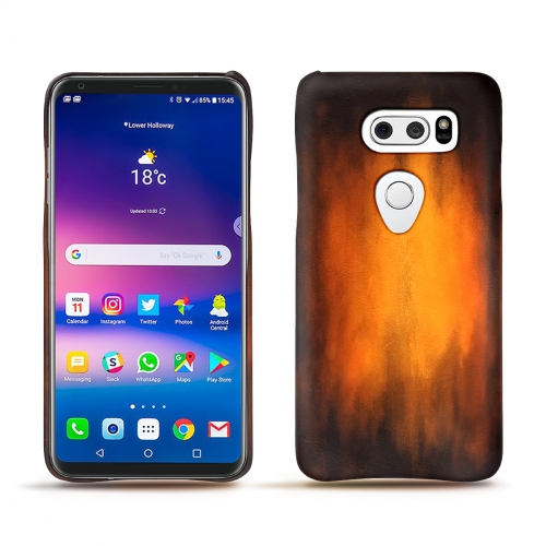 LG V30 leather caseFauve Patine