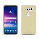 Funda de piel LG V30 - Beige PU