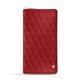 Monedero - Rouge - Couture ( Nappa - Pantone 199C ) 