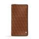 Portefeuille - Marron - Couture ( Nappa - Pantone 1615C ) 