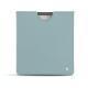 Amazon Kindle Oasis (2017) leather case - Bleu ciel ( Nappa - Pantone 277C ) 