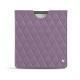 Housse cuir Amazon Kindle Oasis (2017) - Lilas - Couture ( Nappa - Pantone 2645U ) 