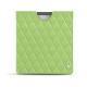 Housse cuir Amazon Kindle Oasis (2017) - Vert olive - Couture ( Nappa - Pantone 578U ) 