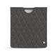 Custodia in pelle Amazon Kindle Oasis (2017) - Anthracite - Couture ( Pantone 424C ) 