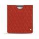 Amazon Kindle Oasis (2017) leather case - Papaye - Couture ( Pantone 180C ) 