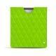 Housse cuir Amazon Kindle Oasis (2017) - Vert fluo - Couture