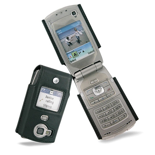 硬质真皮保护套 Nokia N71 