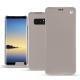 Custodia in pelle Samsung Galaxy Note8 - Taupe innocent
