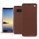 Capa em pele Samsung Galaxy Note8 - Marron délicat