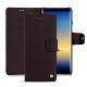 Samsung Galaxy Note8 leather case - Marron envoûtant