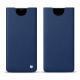 Capa em pele Samsung Galaxy Note8 - Bleu frisson