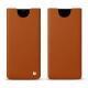 Pochette cuir Samsung Galaxy Note8 - Orange vibrant