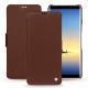 Custodia in pelle Samsung Galaxy Note8 - Marron délicat