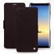 Capa em pele Samsung Galaxy Note8 - Marron envoûtant