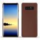 レザーケース Samsung Galaxy Note8 - Marron délicat
