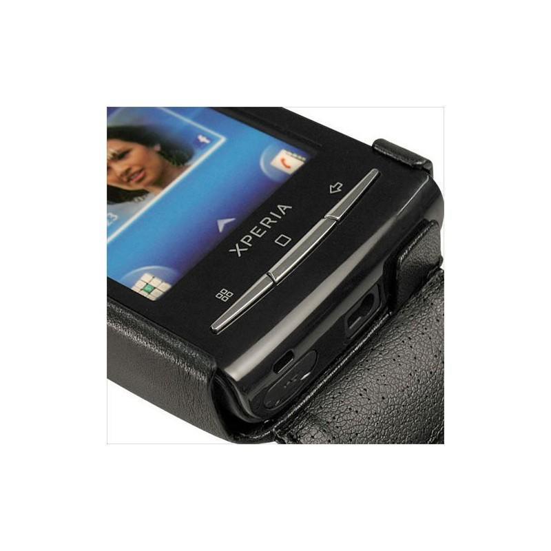 Lederschutzhülle Sony Ericsson Xperia X10 mini 