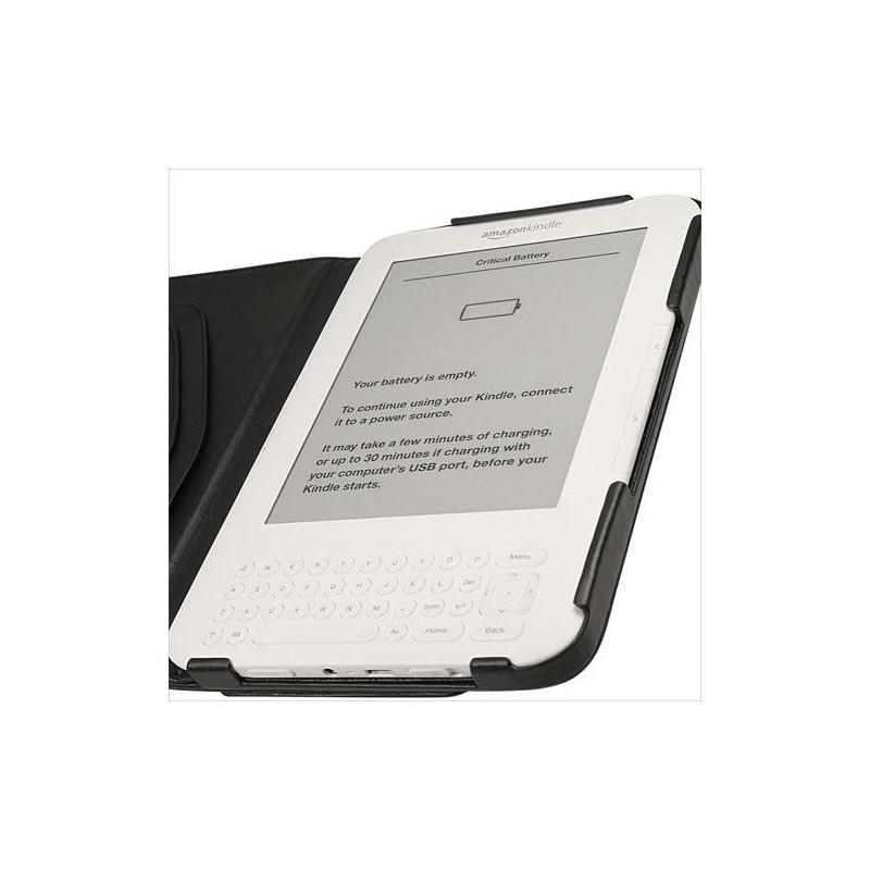 Capa em pele Amazon Kindle 3 