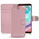 Housse cuir OnePlus 5T - Rose ( Nappa - Pantone 2365C ) 
