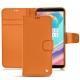 Lederschutzhülle OnePlus 5T - Orange ( Nappa - Pantone 1495U ) 