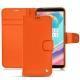 Custodia in pelle OnePlus 5T - Orange fluo