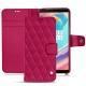 Funda de piel OnePlus 5T - Rose fluo - Couture