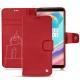 硬质真皮保护套 OnePlus 5T - Rouge troupelenc