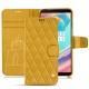 硬质真皮保护套 OnePlus 5T - Jaune soulèu - Couture