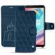 Housse cuir OnePlus 5T - Blu mediterran - Couture