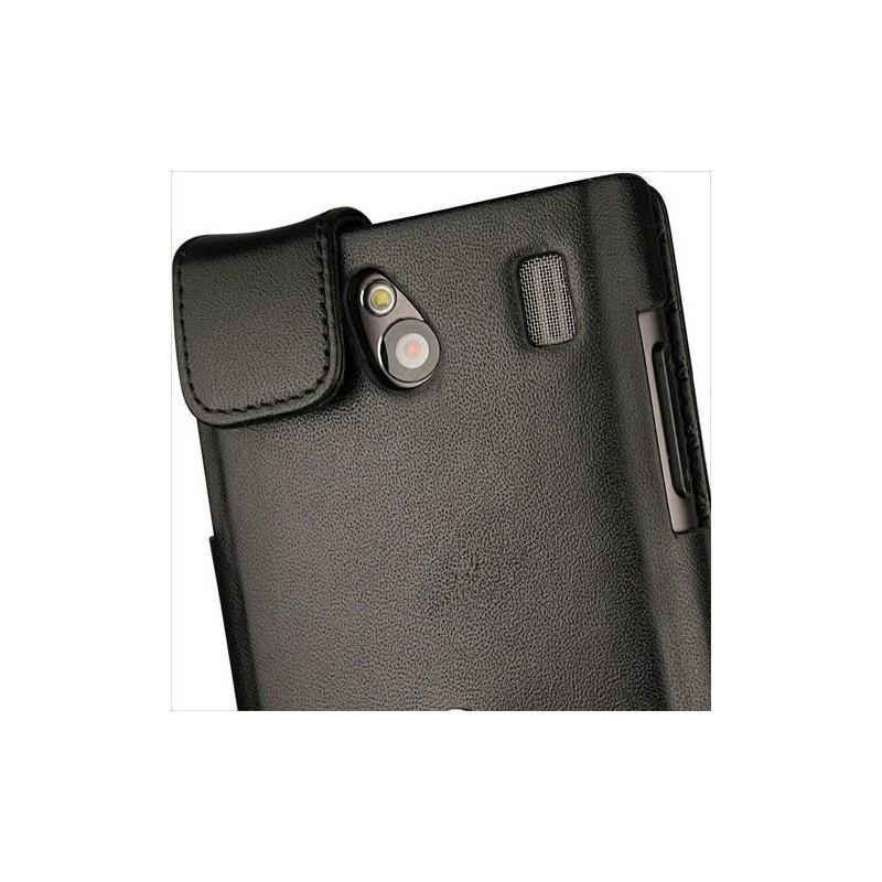Funda de piel Samsung GT-i8700 Omnia 7 