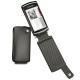 Housse cuir Sony Ericsson Vivaz Pro  - Noir ( Nappa - Black ) 