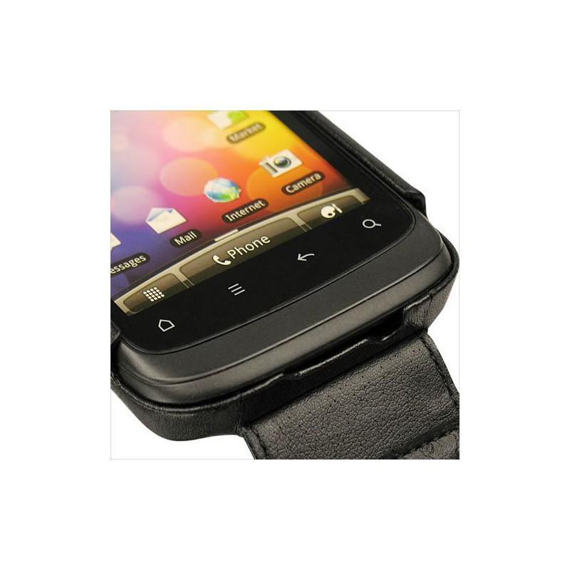 HTC Desire S  leather case