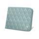 Porta carte e banconote - Bleu ciel - Couture ( Nappa - Pantone 277C ) 
