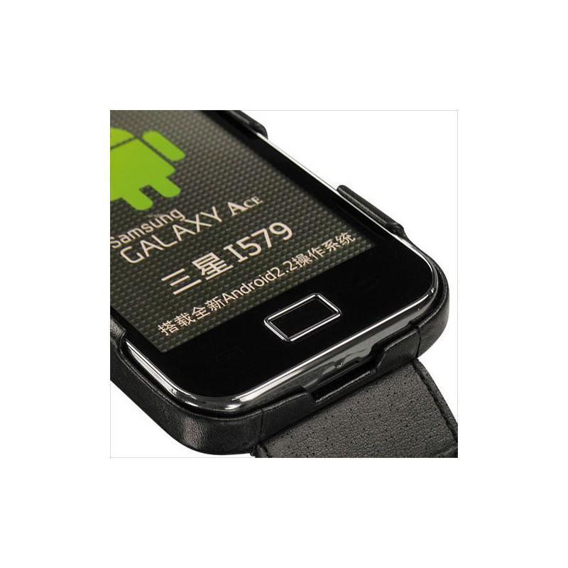 Housse cuir Samsung GT-S5830 Galaxy Ace 