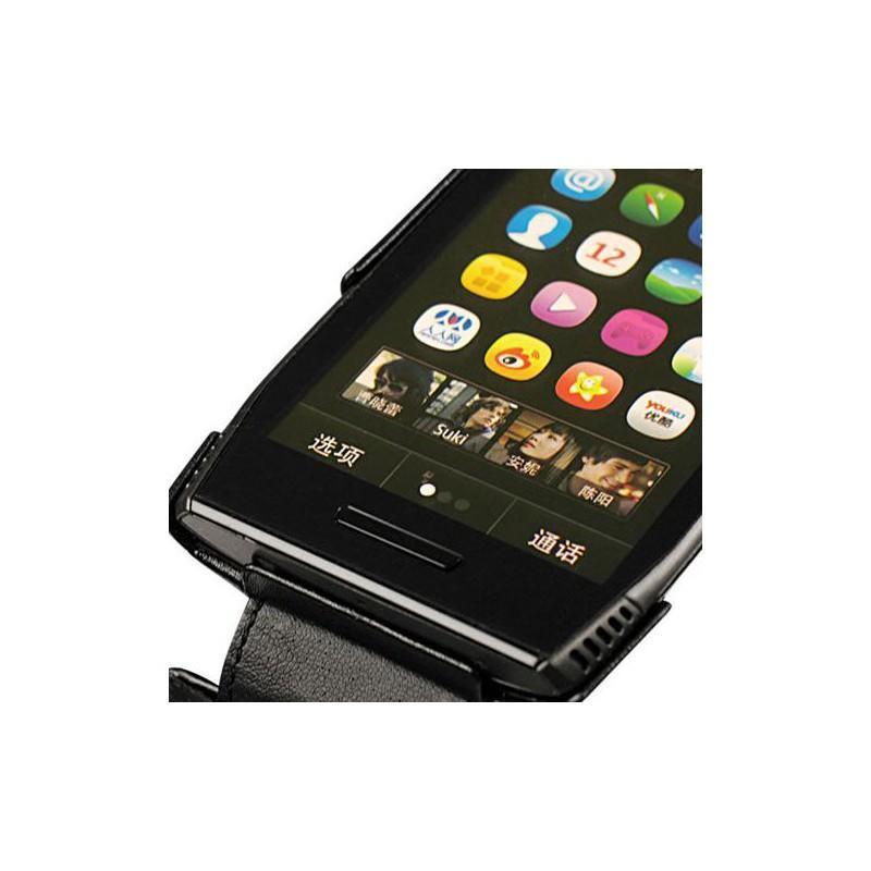 Custodia in pelle Nokia X7-00 