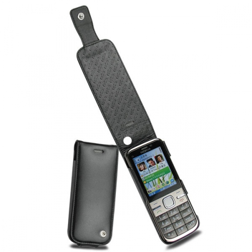 Custodia in pelle Nokia C5 