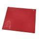 Tapis de souris cuir - Rouge troupelenc
