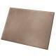 Schreibtischunterlage aus Leder - breit 60 x 45 cm - Taupe vintage ( Pantone 7530C ) 
