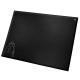 Leather desk blotter - Large 60 x 45 cm - Negre poudro