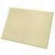 Schreibtischunterlage aus Leder - breit 60 x 45 cm - Beige PU