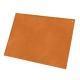 Leather desk blotter - Medium 44 x 30 cm - Mandarine vintage ( Pantone 165C ) 