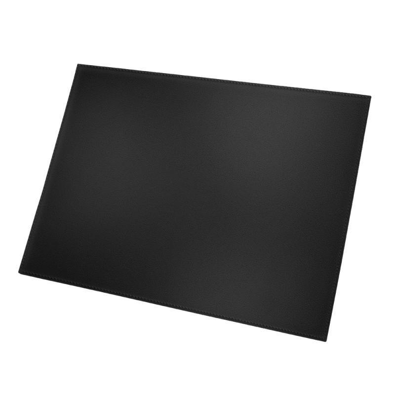 Sous main de bureau en cuir - Medium 44 x 30 cm - Noir PU