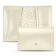 Credit - business cards leather holder - Blanc (  Nappa - White ) 