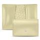 Etui en cuir pour cartes de visite - credit - Beige ( Nappa - Pantone 7502C ) 