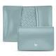 Credit - business cards leather holder - Bleu ciel ( Nappa - Pantone 277C ) 