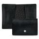 Custodia in pelle pour cartes de visite - credit - Dark vintage ( Roughtcut - Black#5256 ) 
