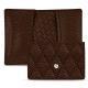 Credit - business cards leather holder - Châtaigne - Couture ( Pantone 476C ) 
