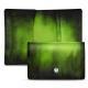 Funda de piel para tarjetas de presentacion - Vert Patine