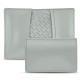 Etui en cuir pour cartes de visite - credit - Gris PU