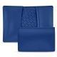 Funda de piel para tarjetas de presentacion - Bleu Océan PU