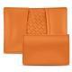 Lederschutzhülle pour cartes de visite - credit - Orange PU